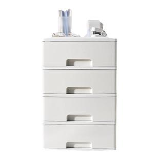 桌面收纳盒抽屉式桌上收纳柜办公桌文件整理盒杂物收纳分层置物架