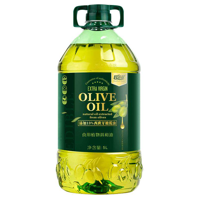 橄榄清香食用油5L大桶家用