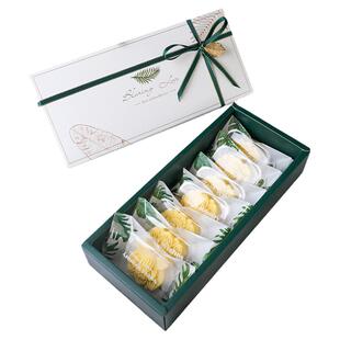 绿豆糕包装盒青团礼盒8粒30g冰糕曲奇饼干玛德琳凤梨酥盒子包装袋