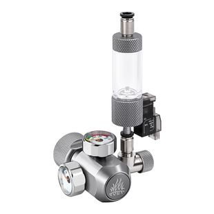 威尔康co2减压阀表直插注水免拆卸电磁阀草缸二氧化碳钢瓶灭火器