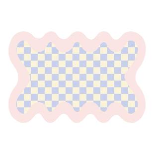 ins风卧室地毯家用客厅茶几异形垫少女床边毯沙发软脚垫飘窗垫子