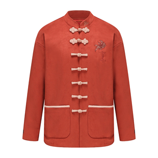 碧海潮生原创【如来唐装】秋冬新款中国风国潮盘扣新中式外套男女