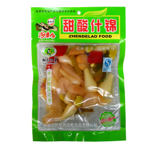 真的老即食甜酸什锦150g×6袋四川新繁特产酸甜萝卜泡菜下饭菜
