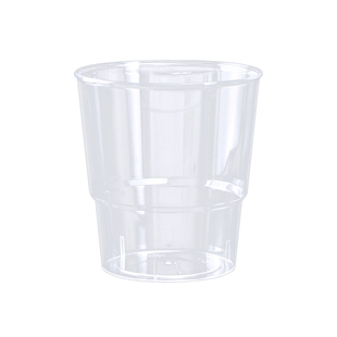 一次性杯子塑杯硬质航空水晶杯啤酒太空杯食品级耐温加厚透明家用