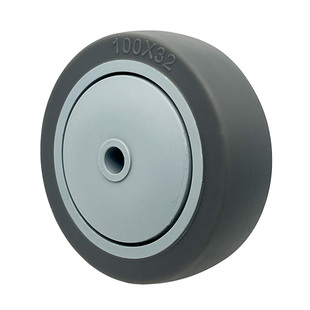 万向轮轮子橡胶静音尼龙手推车轮2.5寸3寸4寸5寸6寸8重型万向脚轮