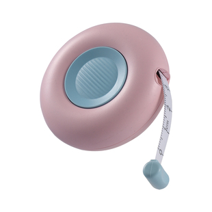 得力迷你卷尺可爱皮尺米尺家用软尺随身测量三围高精度测量衣服