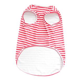 大狗狗衣服夏季薄款拉布拉多金毛萨摩耶中型犬大型犬透气条纹背心