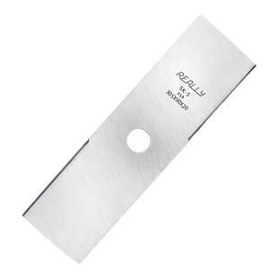 长方形一字刀片小型家用汽油割草机除草机配件大全打草机合金锯片