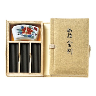 日本香堂 Nippon Kodo 书本系列/礼品 伽罗金刚 60根 香薰包邮