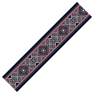 爱奇葩 原创民宿民族风床旗床尾巾宾馆酒店轻奢高端床盖装饰搭巾