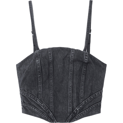 ITAMIRI牛仔吊带上衣时尚辣妹