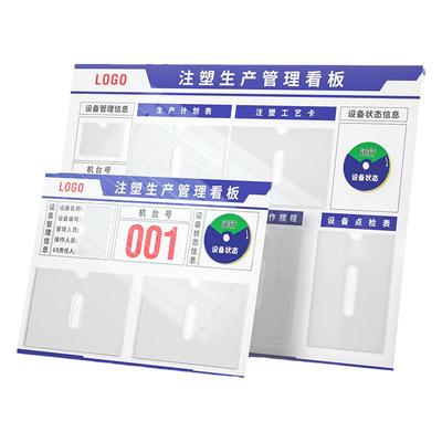 注塑维修生产车间标识牌亚克力