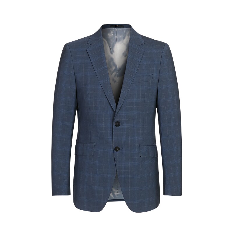 Satchi高端格子婚礼西装