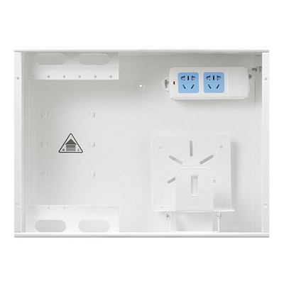 公牛弱电信息箱自带插排模块