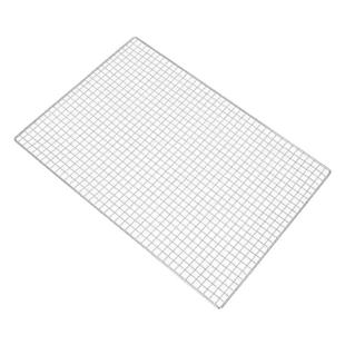 加粗耐用烧烤网铁艺网格网架烤肉网片工具铁丝长方形烤炉网晾晒网