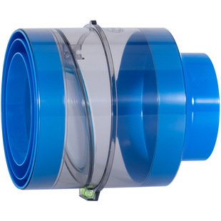 75管道卫生间排风扇止逆阀浴室浴霸排气口防反臭止回阀110 PVC管