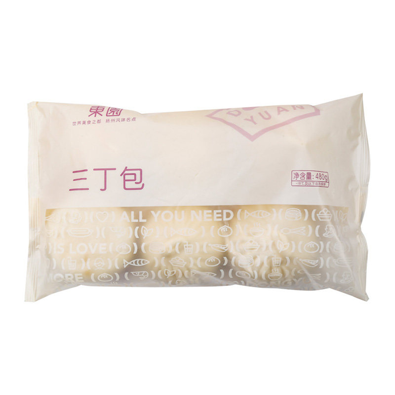 扬州特产东园包子鲜肉大包三丁包青菜包早餐点心面点速食淮扬特色