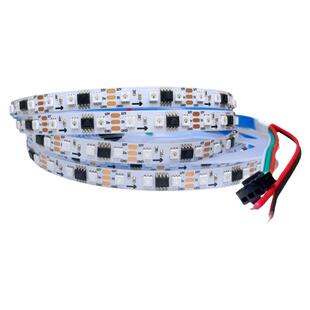 3535rgb流水跑马全彩氛围软灯条12V16703断点续传灯带幻彩可编程