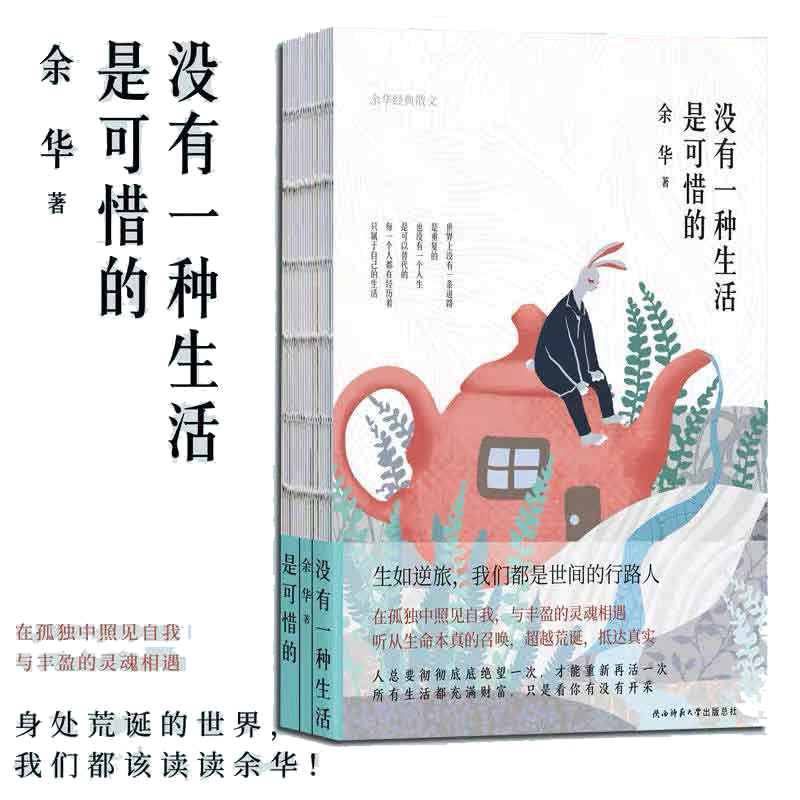 当当网 没有一种生活是可惜的余华作品继活着之后再论人生与自我山谷微风凡是遇见皆有深意 余华精装四色散文集近代随笔散文小说书