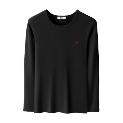 七匹狼保暖棉毛衫男上衣加厚内衣