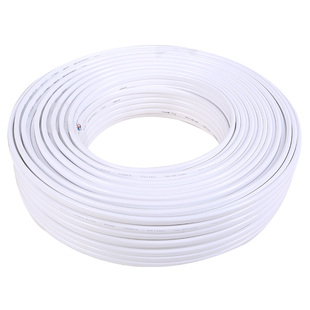 铝线电线电缆线2.5 4 6平方护套线2芯家用铝芯户外2芯阻燃电源线