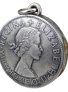 英国女王版半克朗硬币盒子