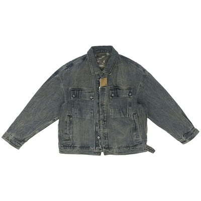 早春时尚翻领潮流百搭牛仔外套