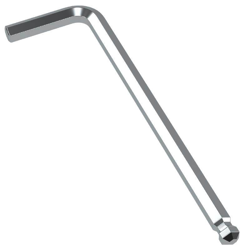 内六角扳手单个球头l型特长六棱六方扳手3456781012mm平头五金