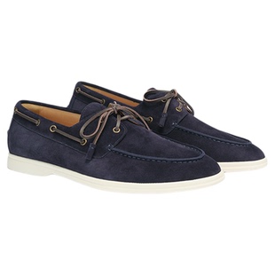 【帆船鞋】chioryn青润乐福鞋男士羊皮软底豆豆鞋皮鞋summerwalk