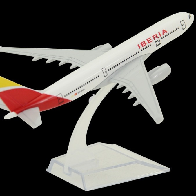 16CM合金飞机模型可模型伊比利亚模型好销飞机网络330