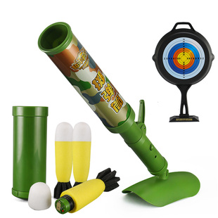 迫击炮儿童绝地榴弹炮弹射男孩军事发射掷弹筒大炮玩具炮迫击