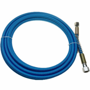 全蒸汽大烫斗3米高压管防爆耐高温工业锅炉蓝色电熨斗进气硬管子