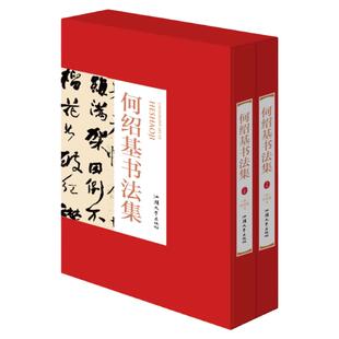 正版现货 何绍基书法集 上下册 380系列 中国书法家全集 中国古代经典书法作品 名家名帖书法作品欣赏