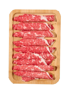 御牛满地雪花肥牛卷羊肉卷牛肉卷涮烤烧烤火锅非原切生鲜牛肉冷冻