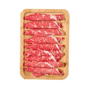 御牛满地雪花肥牛卷羊肉卷牛肉卷涮烤烧烤火锅非原切生鲜牛肉冷冻