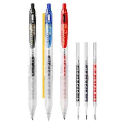 斑马按动中性笔速干JJM88