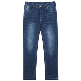 Mind Bridge2026年春经典休闲简约牛仔裤男士时尚百搭直筒裤子