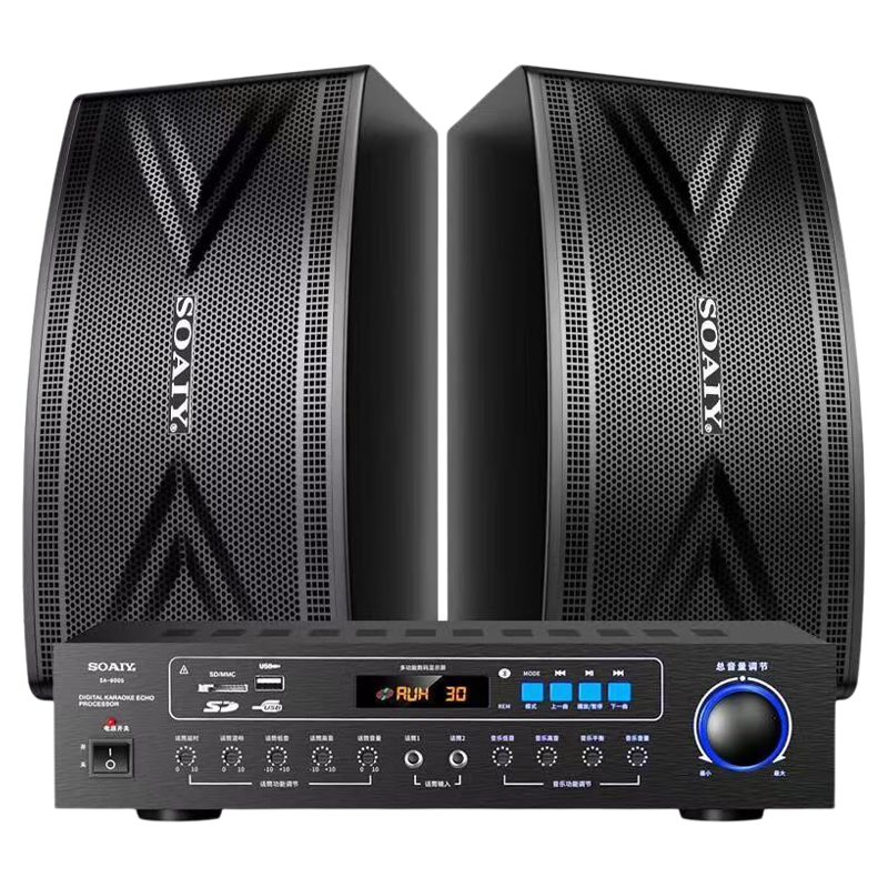 索爱M20-10寸木质KTV卡包音箱
