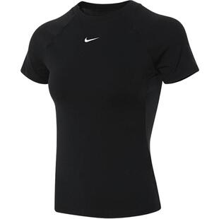 滔搏NIKE耐克女子小勾短款瑜伽训练修身款运动T恤衫FV7843-010