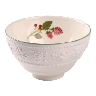 英国WEDGWOOD威基伍德欢愉假日树莓陶瓷饭碗餐碗麦片碗家用