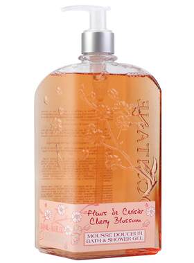 L'occitane沐浴露甜蜜樱花滋润