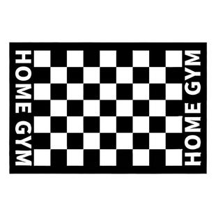 潮牌家用运动地毯室内跳绳健身脚垫防滑隔音男生卧室地垫双人瑜伽