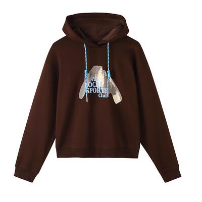 CHESONSE秋季休闲百搭连帽卫衣