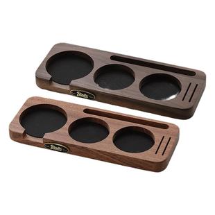 bincoo咖啡压粉器底座台面垫布粉器咖啡机配件压粉锤工具器具收纳