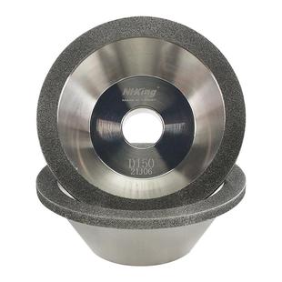 NHKING钻石碗型砂轮万能磨刀机金刚石电镀合金碗形抛光磨钨钢车刀