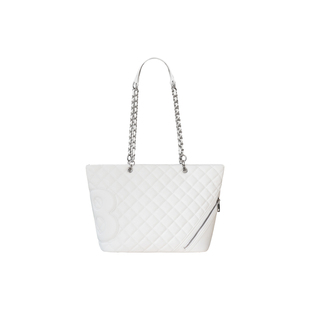 2801 上班得体下班Party 大容量朋克菜篮子菱格纹托特包PunkTote