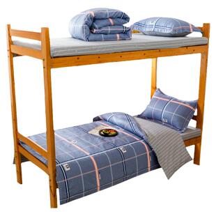 大学生宿舍三件套床笠款 0.9x1.9m大一新生单人床罩90x190cm公分3