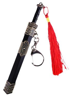 秦始皇12cm合金带鞘兵器越王剑