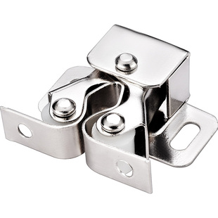 家具五金件衣柜橱柜门吸合器防开扣弹簧卡扣碰珠老式柜子关门锁扣