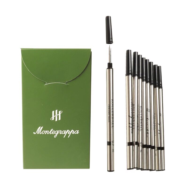 【正品保障】Montegrappa/万特佳原装笔芯签字笔宝珠笔替换芯头金属笔芯